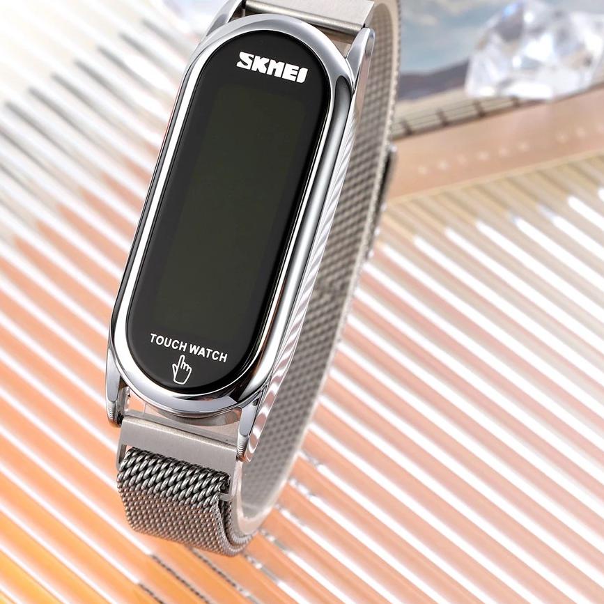 Terlaris Jam Tangan Wanita SKMEI 1697 Touch Screen / Layar Sentuh Jam Tangan LED Original SKMEI