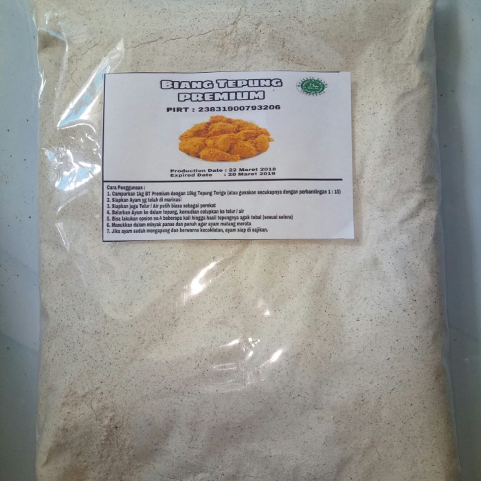 

Bumbu Biang Tepung Premium Fried Chicken 1kg