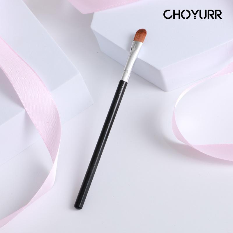 【COD】Eyeshadow Brushes Portable  Universal Eyeliner Berbaring Ulat Sutra Berbaring Kuas Rias Gagang Panjang Pegangan Baik Kuas Rias Pemula Lembut-CH