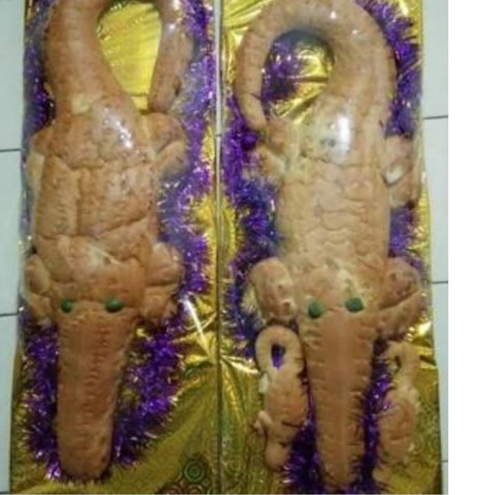 

SALE!!Roti Buaya Seserahan Lamaran Sepasang Murah Halal Dan Higienis|RA4
