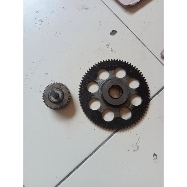 gir setater besar kecil yamha Vega ZR seken