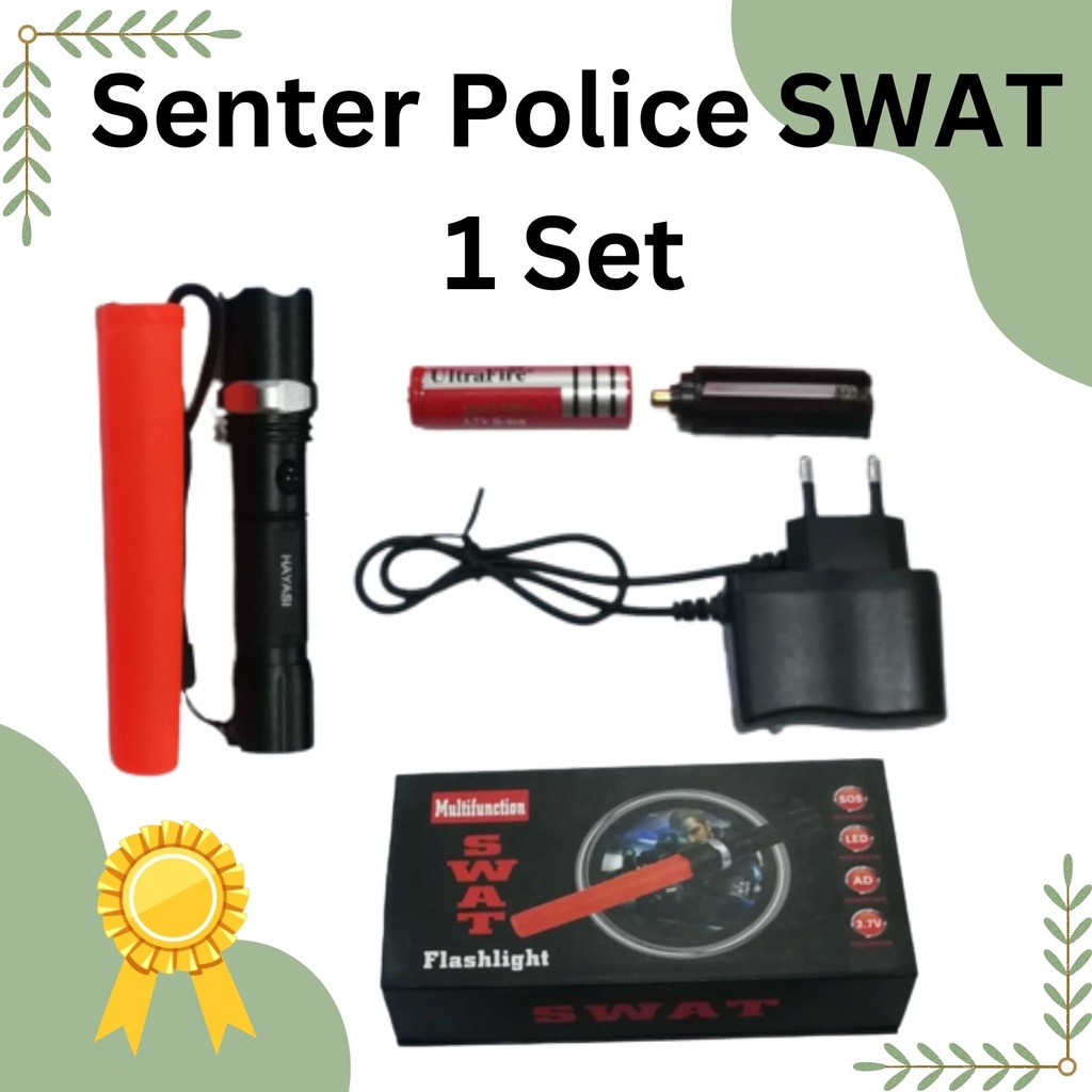 Senter Police SWAT Besar