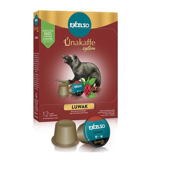 

SALE!!EXCELSO UNAKAFFE Kopi Kapsul All Varian 12pods|SQ1