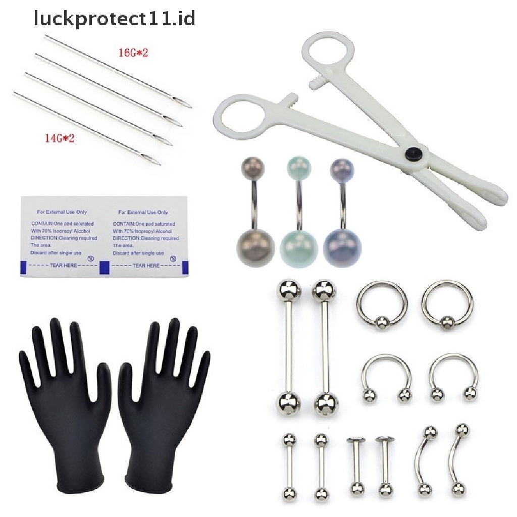 /Fashion Hot// Fashion// 1Set Body Tools Set Cincin Tubuh Perut Kit Profesional.