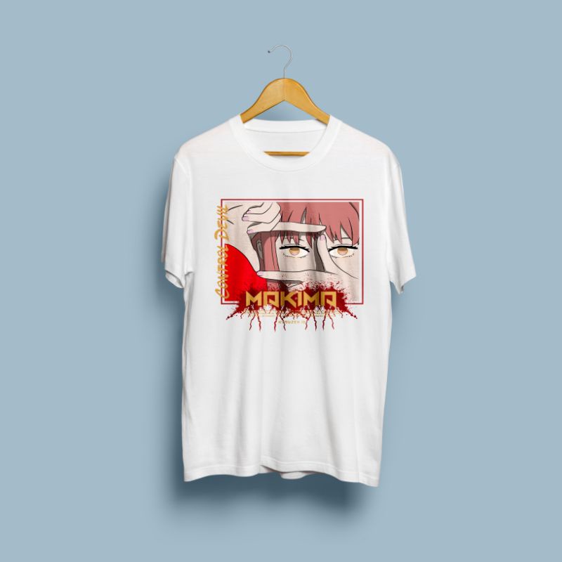 Kaos Makima CHAINSAW MAN Baju Makima CHAINSAW MAN | Tshirt Makima