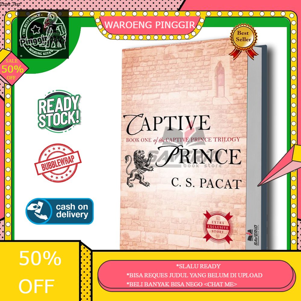Buku Captive Prince by C. S. Pacat