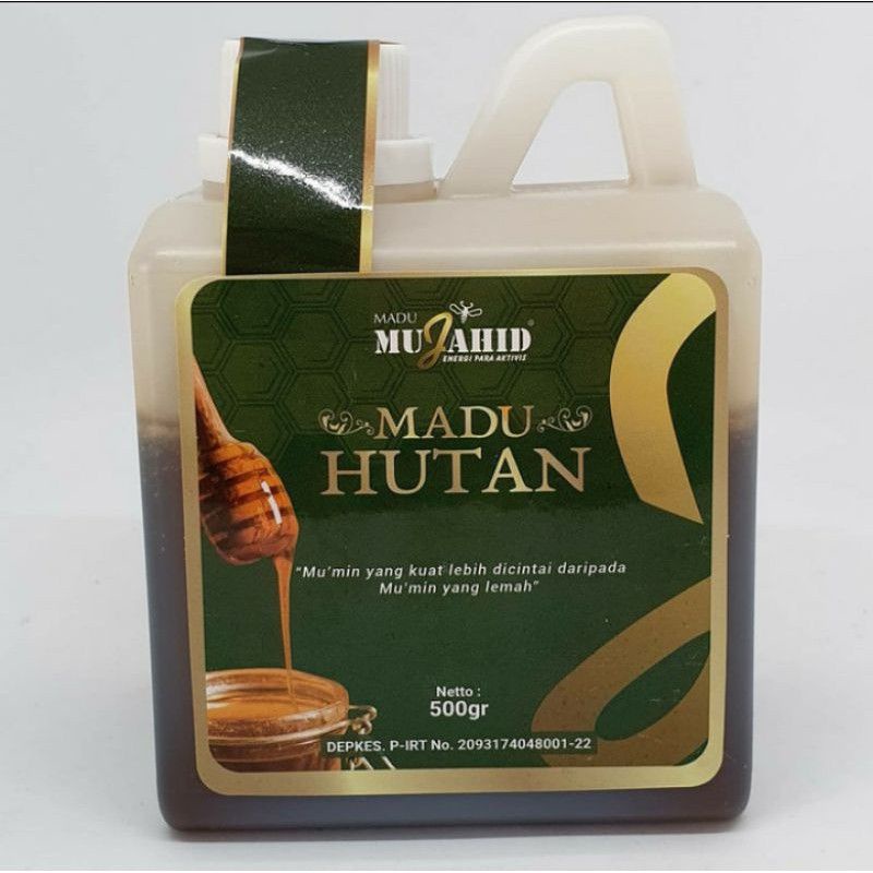 

MUJAHID 500 GRAM HONEY MANIS MADU ALAMI ORIGINAL ASLI