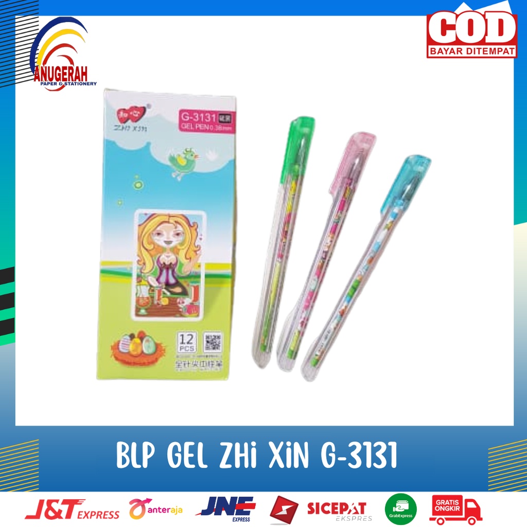 

BOLPOIN GEL PEN ZHI XIN G-3131(LSN)