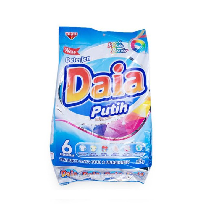 

DAIA DETERGENT PUTIH BAG 2.7KG