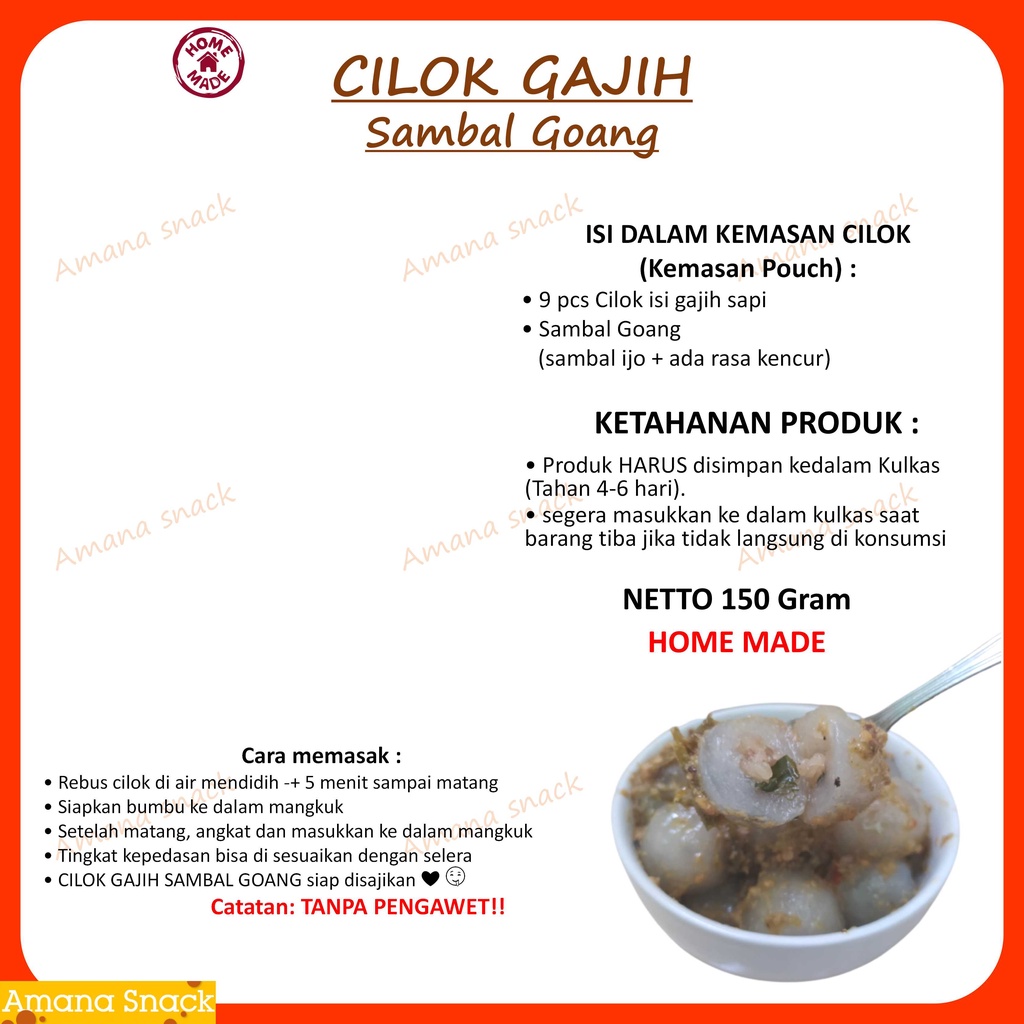 CILOK Goang Aci Isi Ayam Pedas makanan ringan kuah khas bandung asli cireng batagor cuanki banjir banyur baso murah terlaris terpercaya lengkap lainnya asin gurih pedas 100gr WARUNG MARENTA