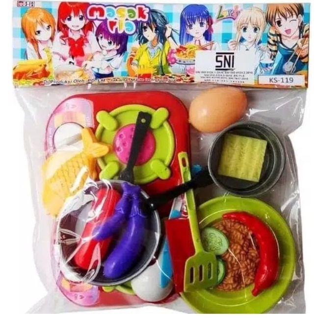 Mainan Masak Masakan Nasi Goreng KS 119 - Kitchen Set / Mainan Anak