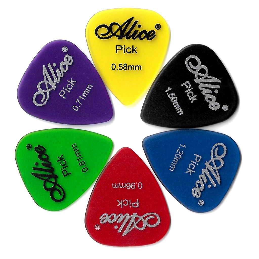5Pcs alice AP-I Matte Clear Pick Gitar