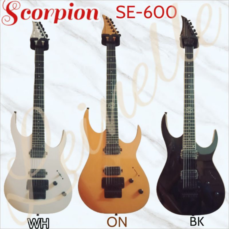 Scorpion SE-600 SE600 SE 600 Gitar Elektrik Listrik Electric Guitar Ibanez Model