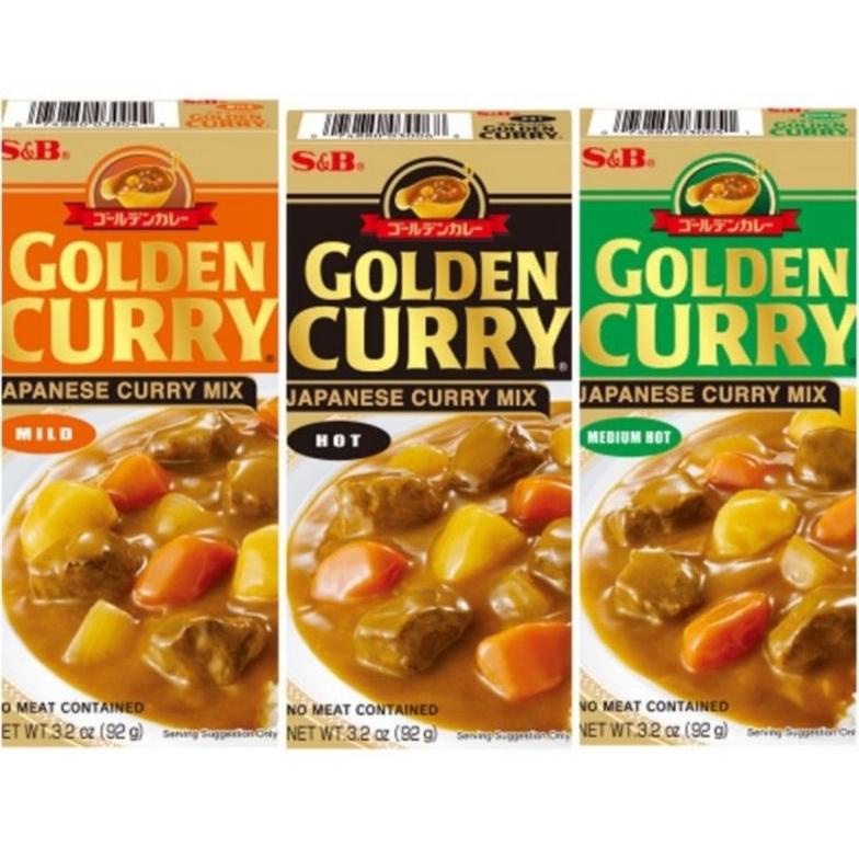 

[KODE PRODUK S89RS8860] S&B Golden Curry Japanese Curry Mix Saus Kari Jepang 日本咖喱
