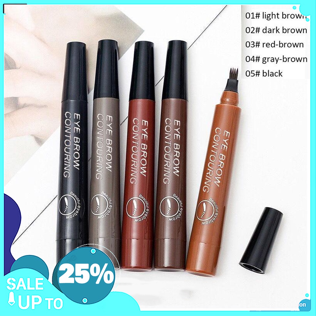 Pensil Alis Suake Anti Air Dan Tahan Lama Tint My 4 Tip Waterproof Eyebrow Cetar Murah original ANTI