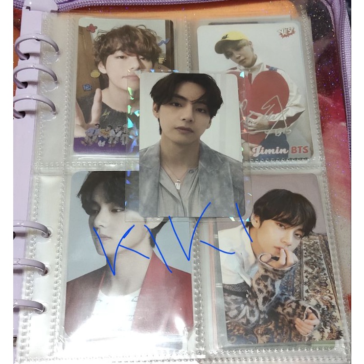 Photo Card BTS V Kim Taehyung Album Proof Compact