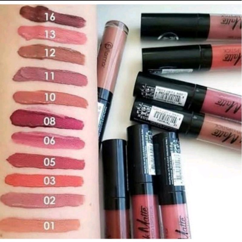 FLORMAR Silk Matte Liquid Lipstick Part 2 || 100% Original Turki