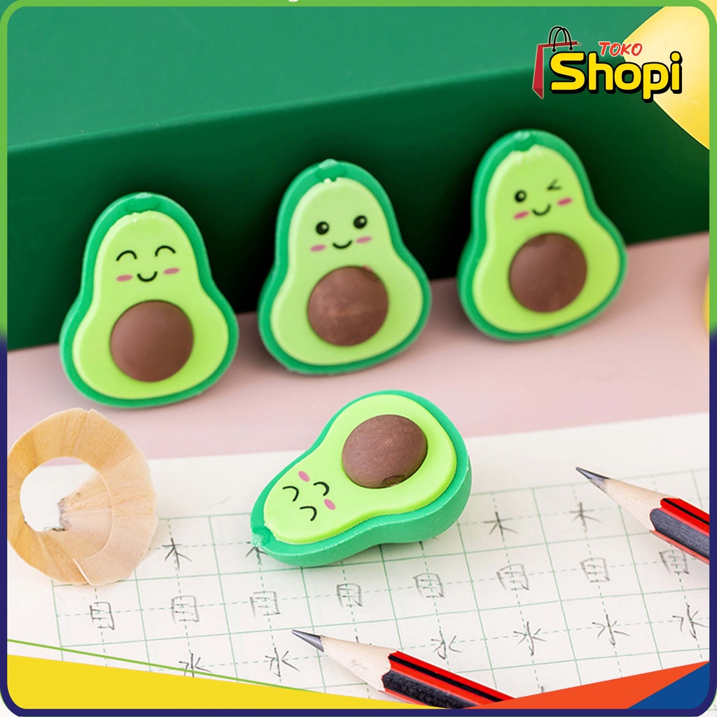 

Penghapus Pensil Karakter Avocado Eraser 844