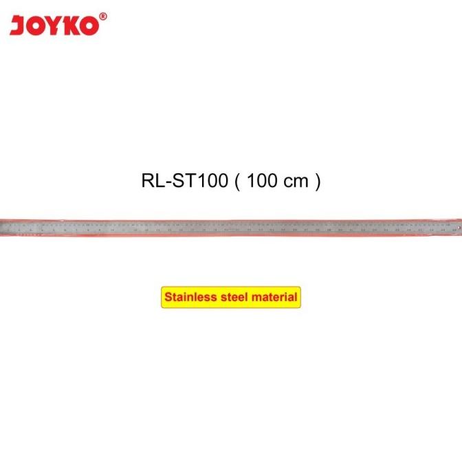 

Joyko Ruler / Penggaris Besi Stainless Steel RL-ST50 100CM
