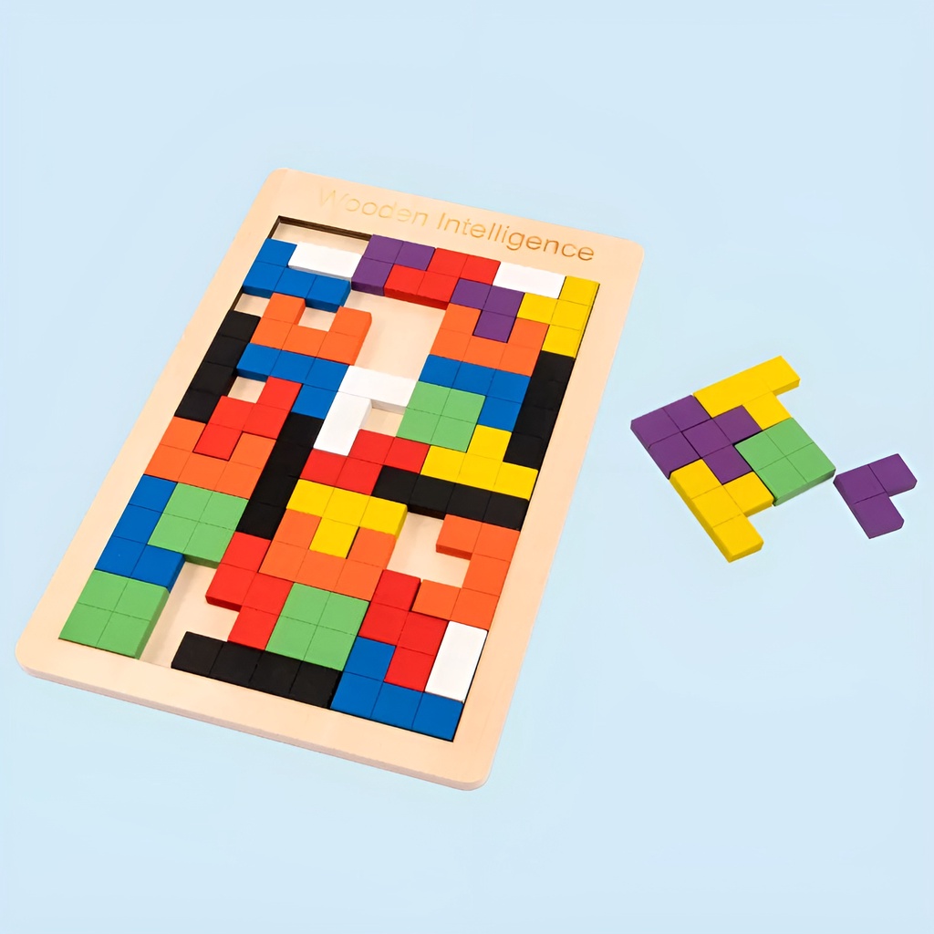 Tetris Puzzle Brain Game | Mainan Edukasi Anak Laki Laki | Kado Ulang Tahun Anak Perempuan | Mainan Terbaru 2022