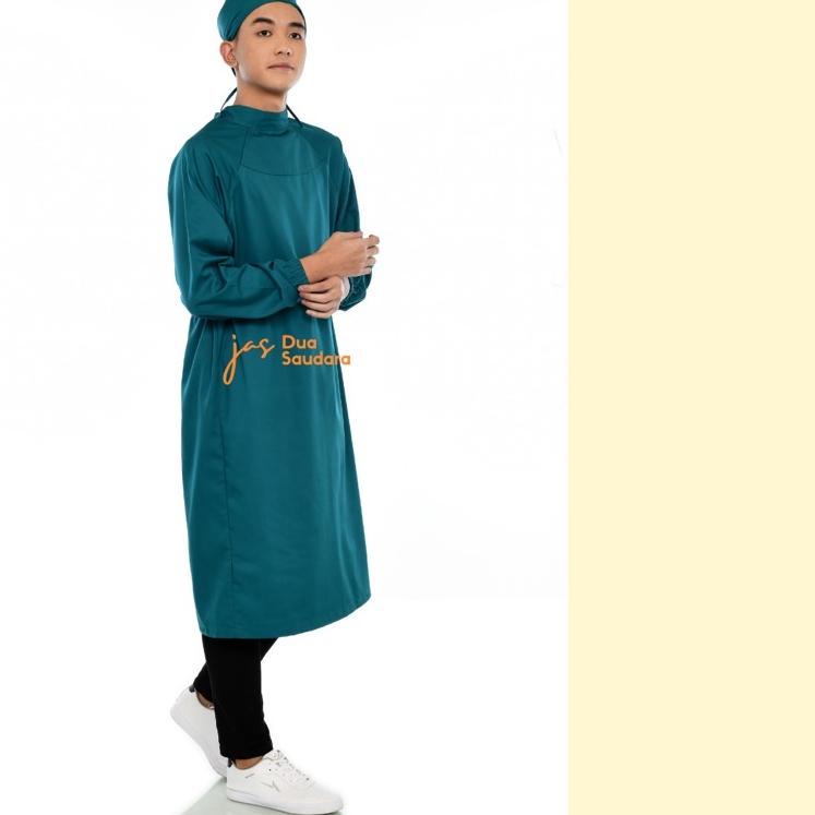 Harga Termuraah READY STOK APD surgical gown / jubah operasi Merk dua saudara