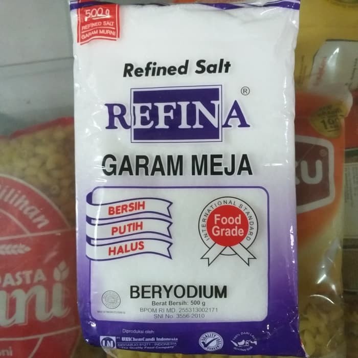 

garam refina 500gr extra halus