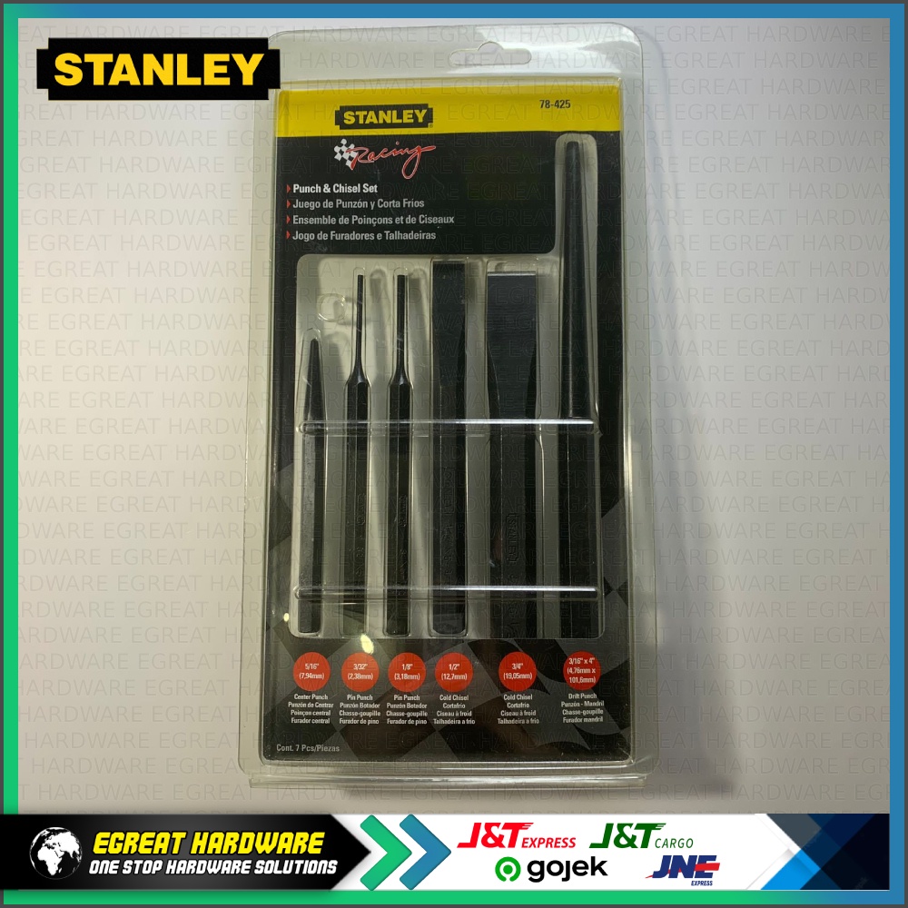 

Stanley 78-425 Punch Chisel Set