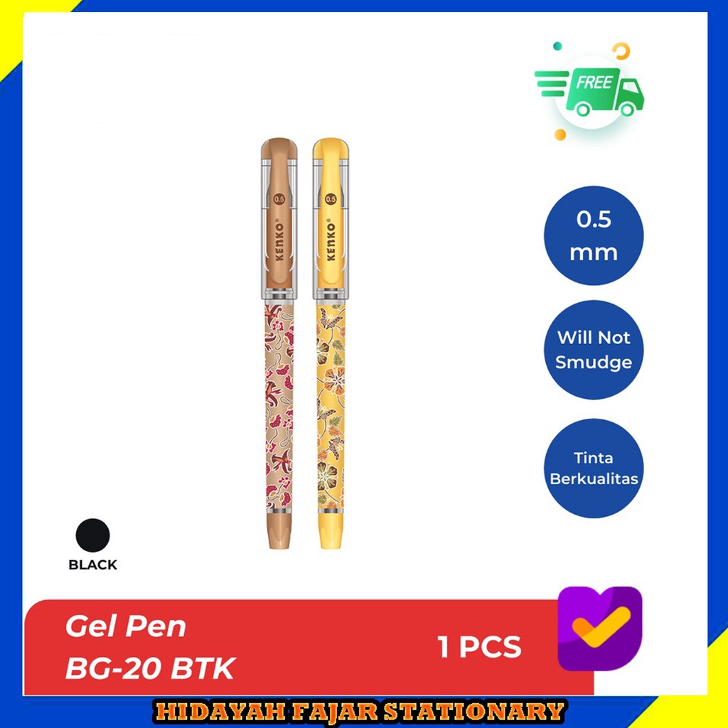 

Pulpen / Gel Pen - Ballpoint BG - 20BTK