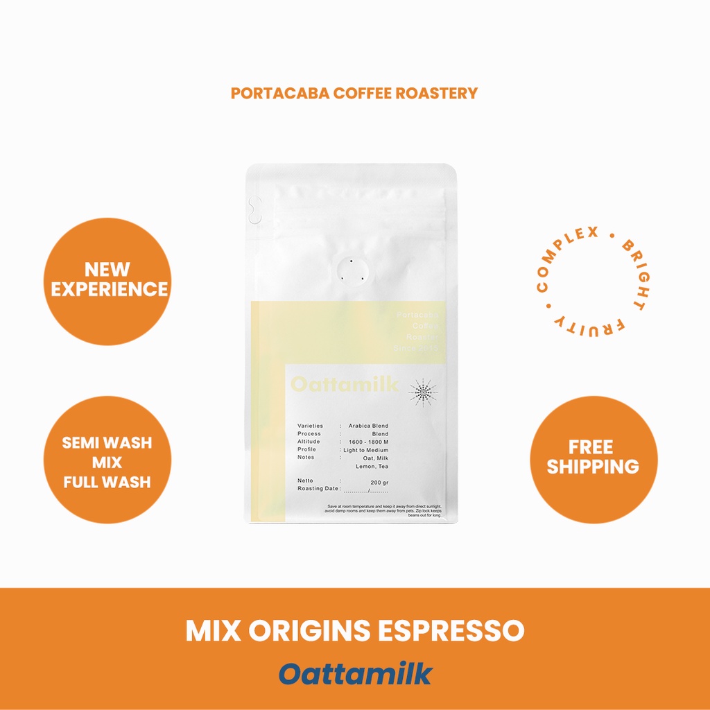 

Oattamilk 1 Pcs Drip Bag Coffee - (kopi instan filter) by Portacaba