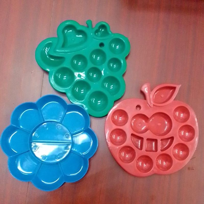PALET/PIRING CAT AIR APPLE/ANGGUR/BULAT