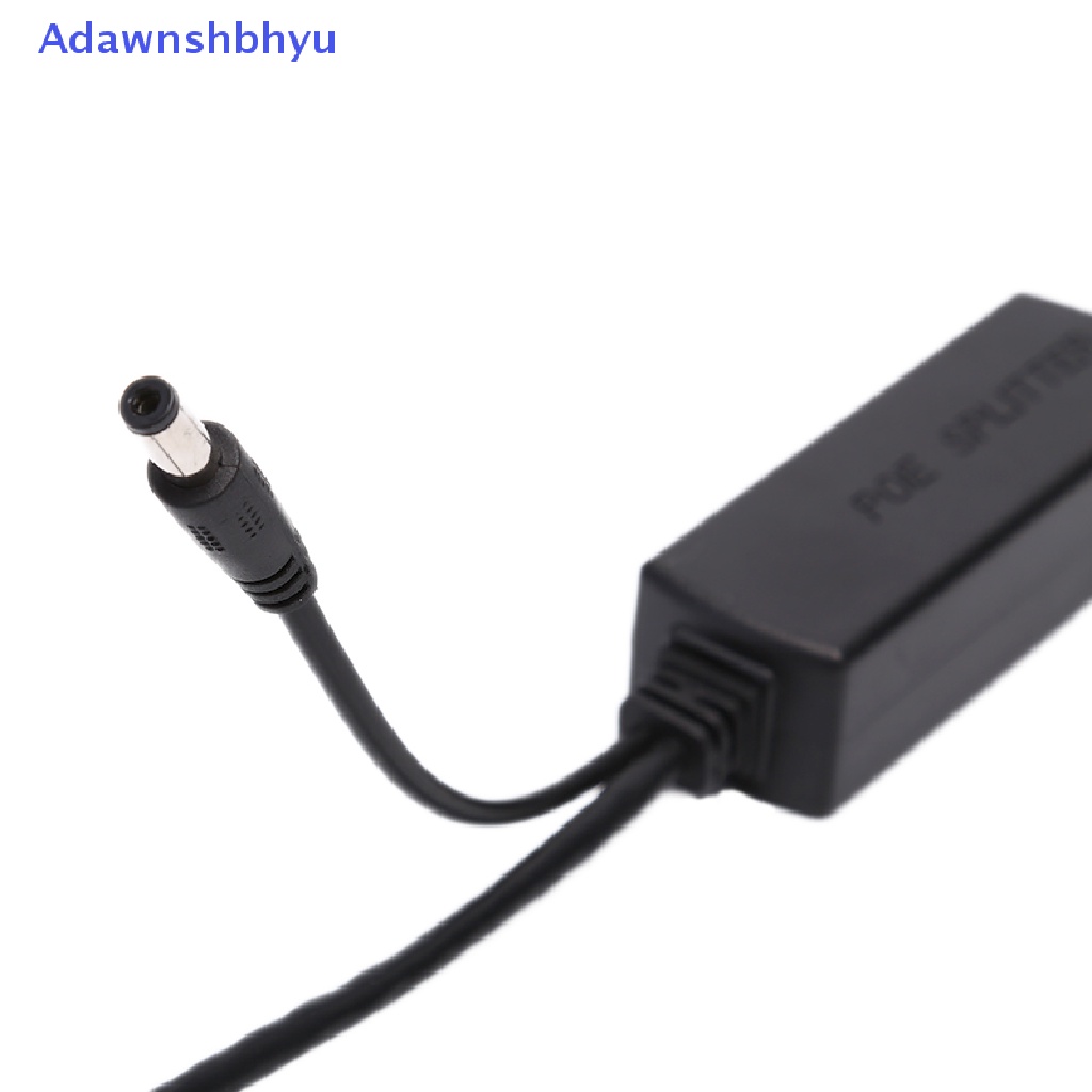 Adhyu Gigabit Active PoE Splitter Power Over Eterna 48V Ke 12V 1A-2A 10.100/1000Mbps ID