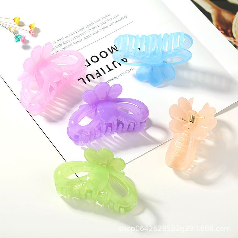 Jepit Rambut Korea Jedai Wanita Color Jeli High Quality Import