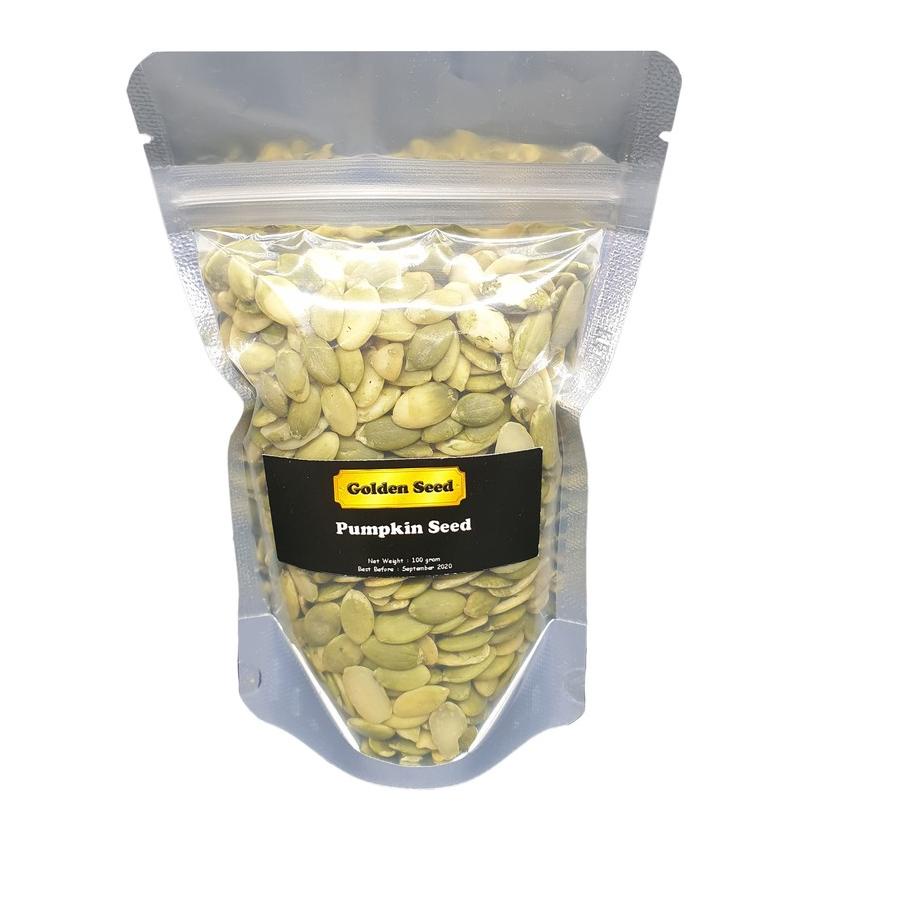 

⇽ RAW PUMPKIN SEED 100 GRAM PREMIUM - BIJI LABU MENTAH 100 GR ズ