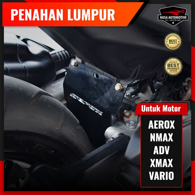 MUDFLAP BAHAN AKRILIK,MUDFLAP AEROX OLD/NEW, NMAX OLD/NEW & LEXI
