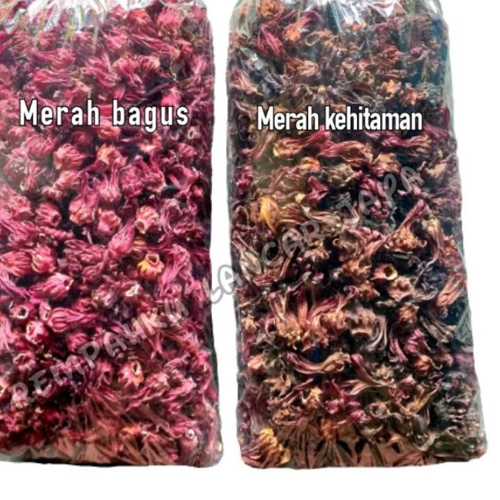 

GRATIS ONGKIR✅ROSELLA MERAH KERING 500 GRAM|KD9