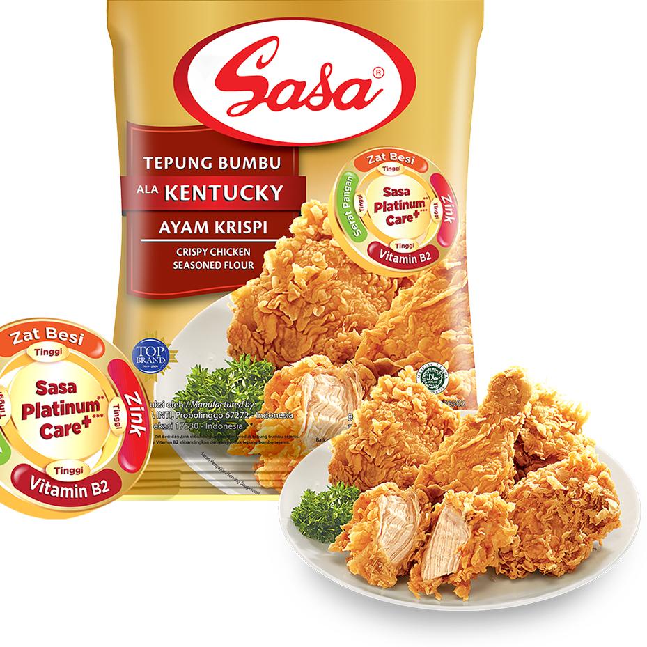 

ㅨ Sasa Tepung Ayam Kentucky Bervitamin & Bermineral 850gr ✪