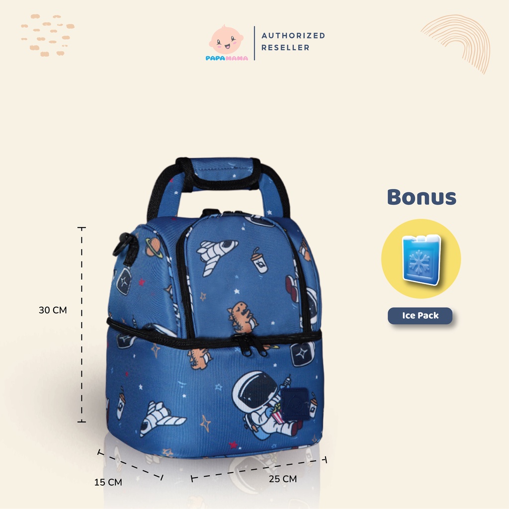 Papamama 3023 Cooler Bag Pattern - Astro TV tas asi busui