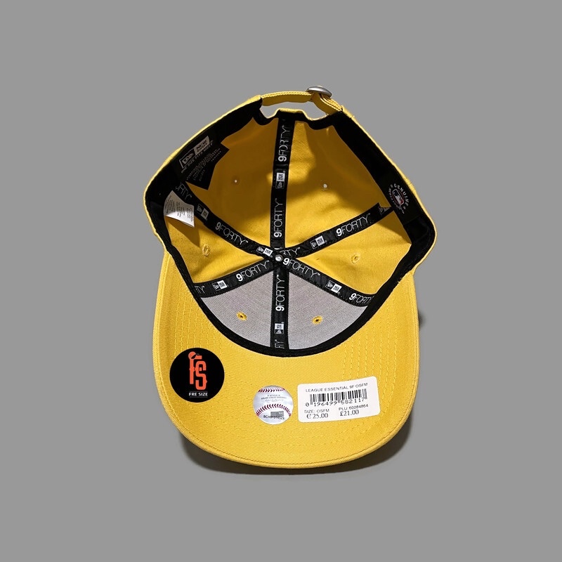 TOPI NEW ERA ORIGINAL NEW YORK YANKEES LIGHT YELLOW WHITE