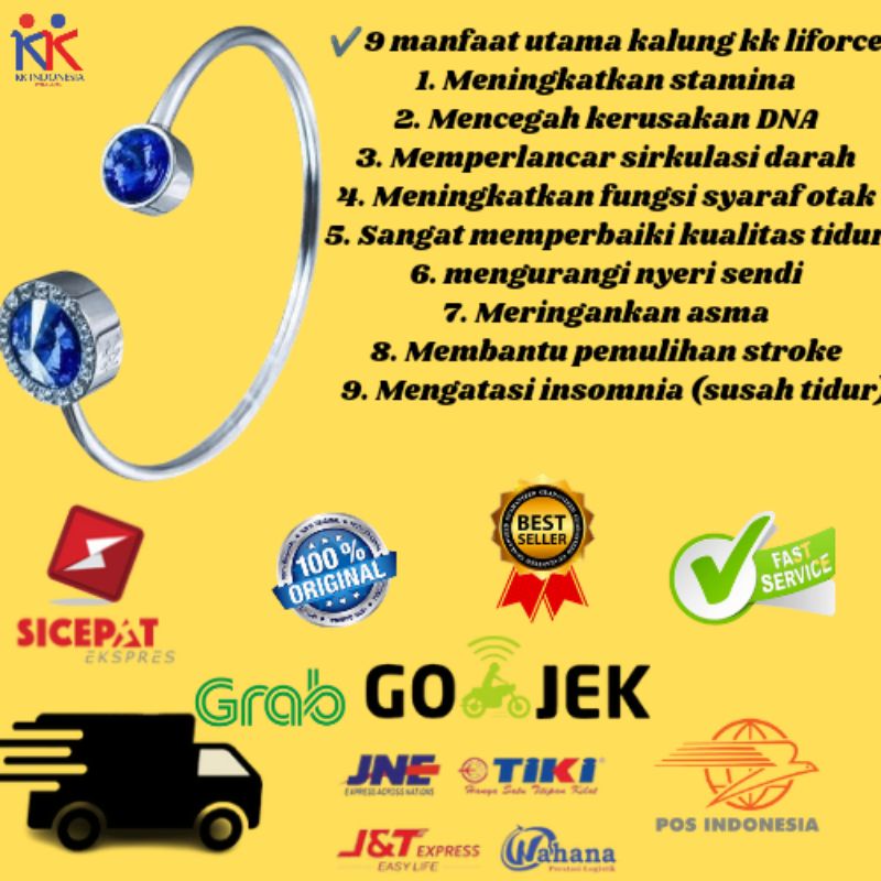 KK LIFORCE blue saphire bracelet