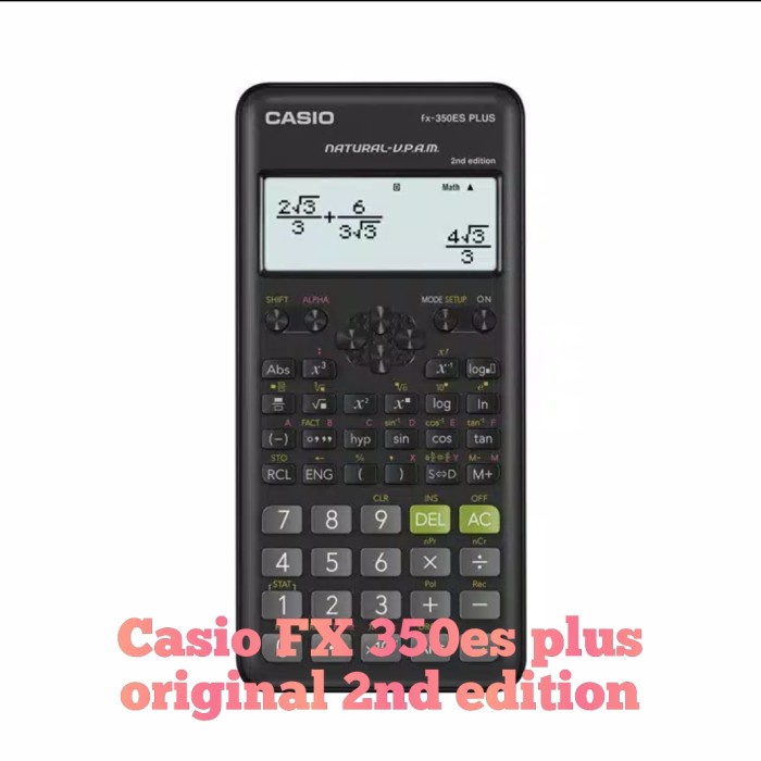 

STOK TERBATAS Casio Scientific FX350ES PLUS RF-775 fx 350es fx350 es