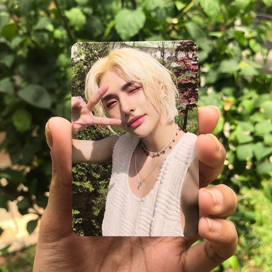 HYUNJIN Photocard Album Maxident T-Crush PC OFFICIAL Stray Kids SKZ Straykids