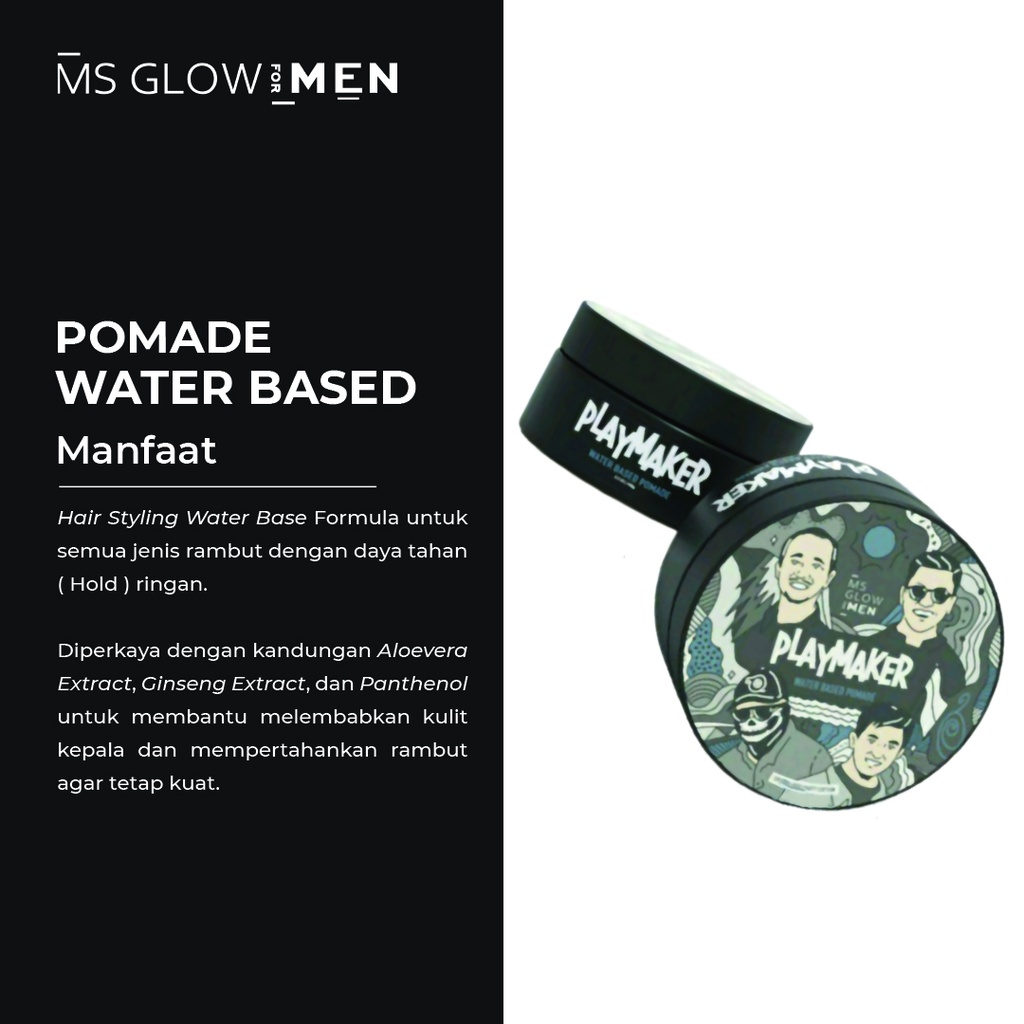 MS Glow For Men Original Hair Package by ms.glowofficialbandung