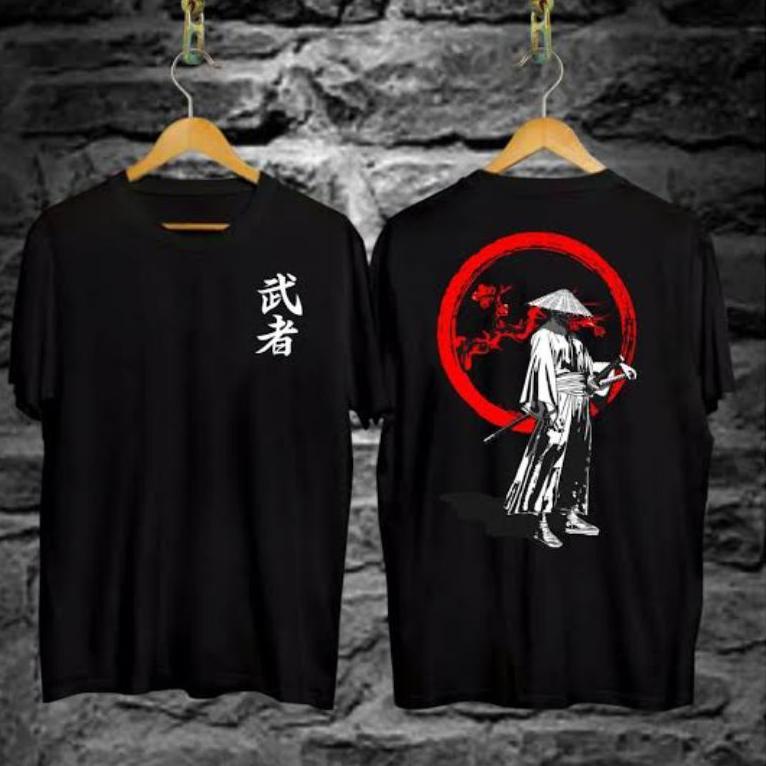 ❤ Kaos anak samurai / baju jepang kids katun ㊤