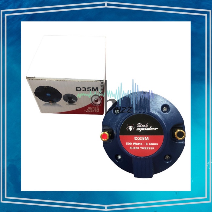 Sound Driver Tweeter Black Spider D35M Blackspider D 35 M Original