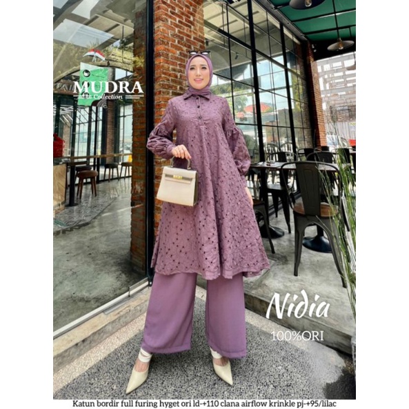 NIDIA Set || TERESIA BROKLAT SET || BY MUDRA hijab ori