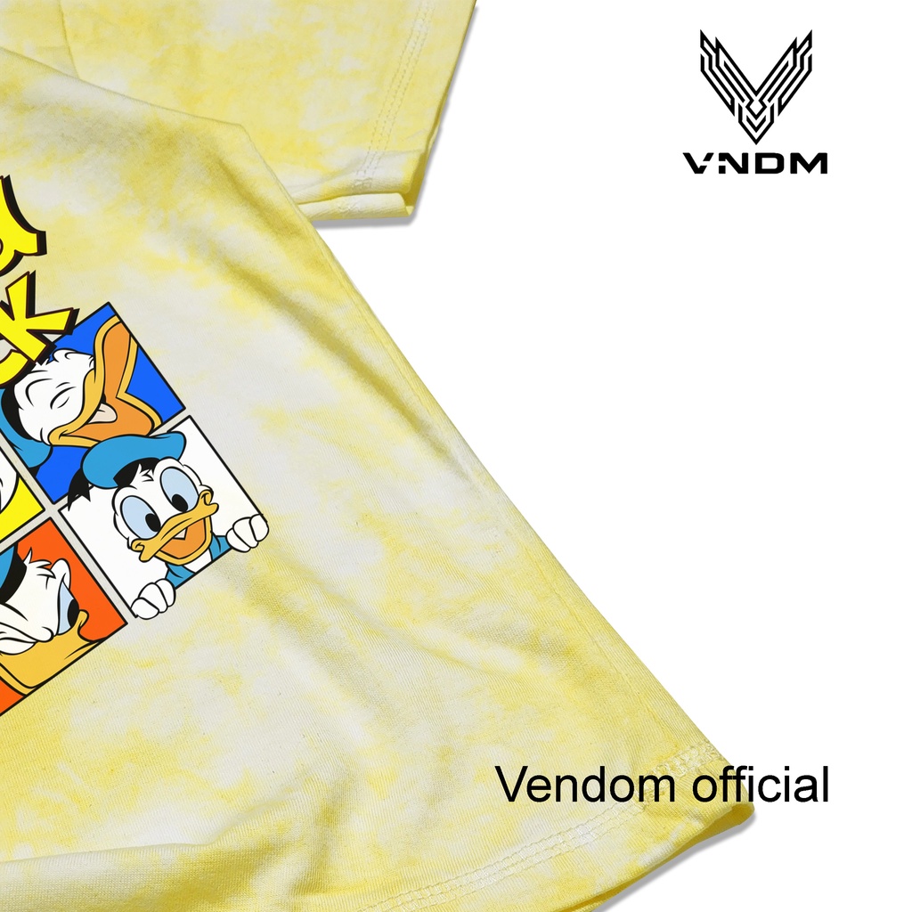 Vendom Kids Baju Kaos Anak Washet Tie Dye Laki Laki / Perempuan Unisex Umur 1-12 Tahun Bahan Cotton 30S