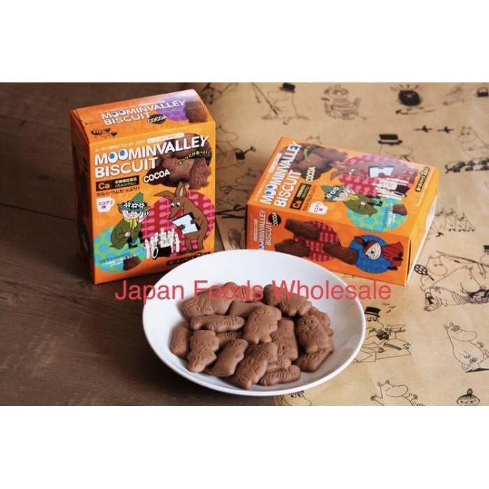 

Hokuriku Moominvalley Cocoa Biscuit / Biskuit Jepang / Snack Impor Best Seller