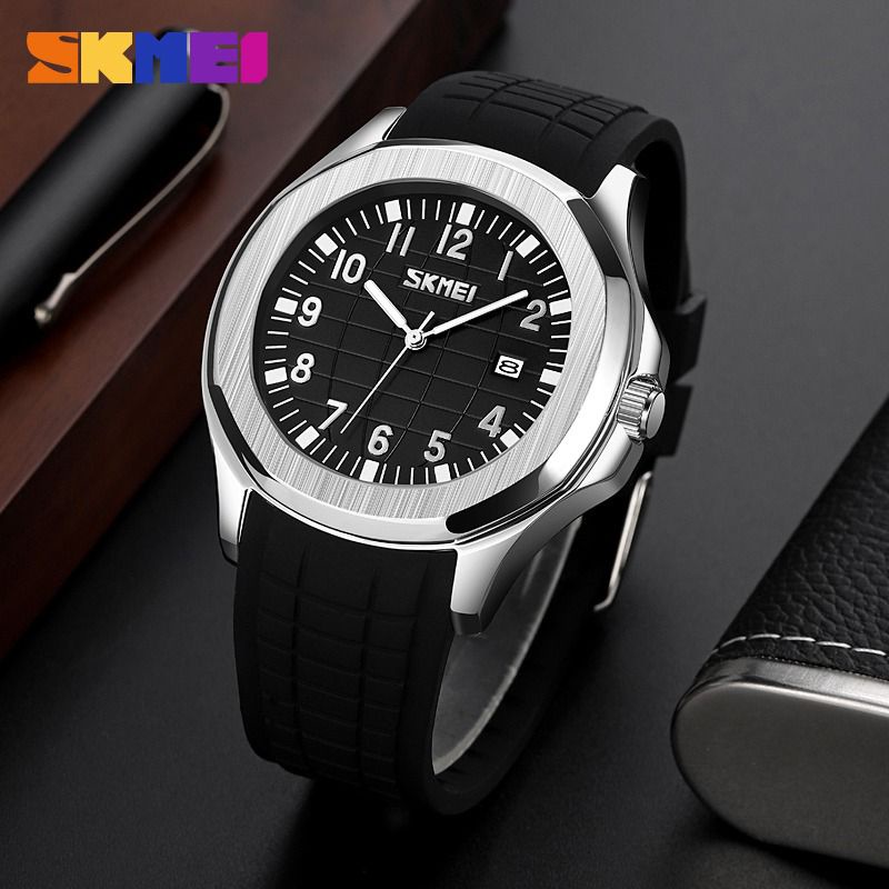 SKMEI 9286 JAM TANGAN PRIA ORIGINAL TAHAN AIR TALI KARET