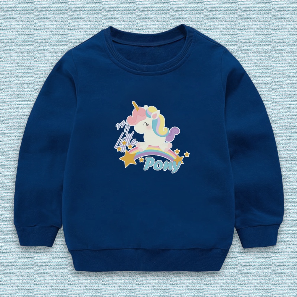 Sweater anak perempuan LITTLE PONY baju anak cewek murah 2-10 tahun