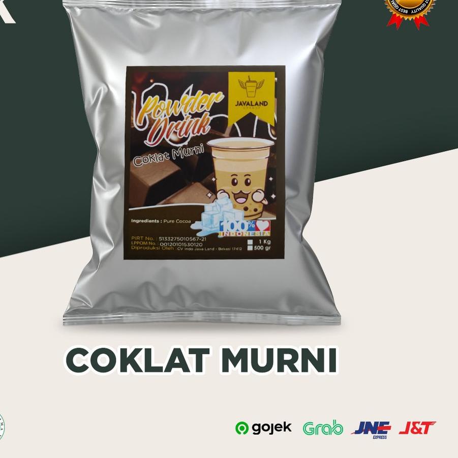 

BAYAR DITEMPAT✔️Chocolate Powder / Bubuk Coklat Murni ORIGINAL Murah 1kg Javaland|SQ9